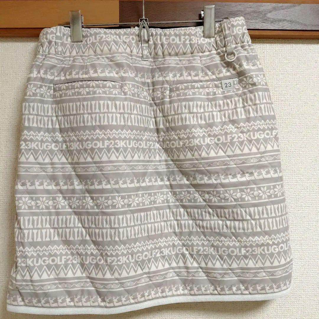 23区⛳【防寒 】リバーシブル スカート