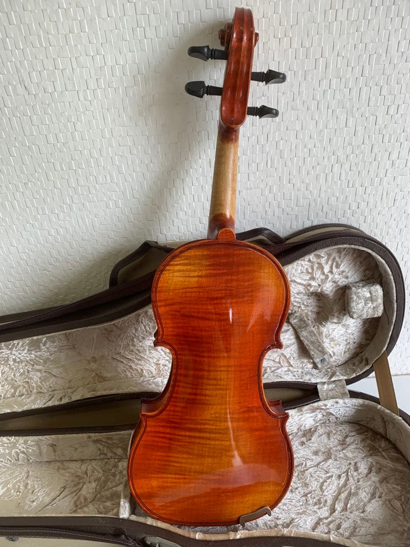 SUZUKI バイオリン 虎杢 No360 1/8 1978 弓 SHIMORA