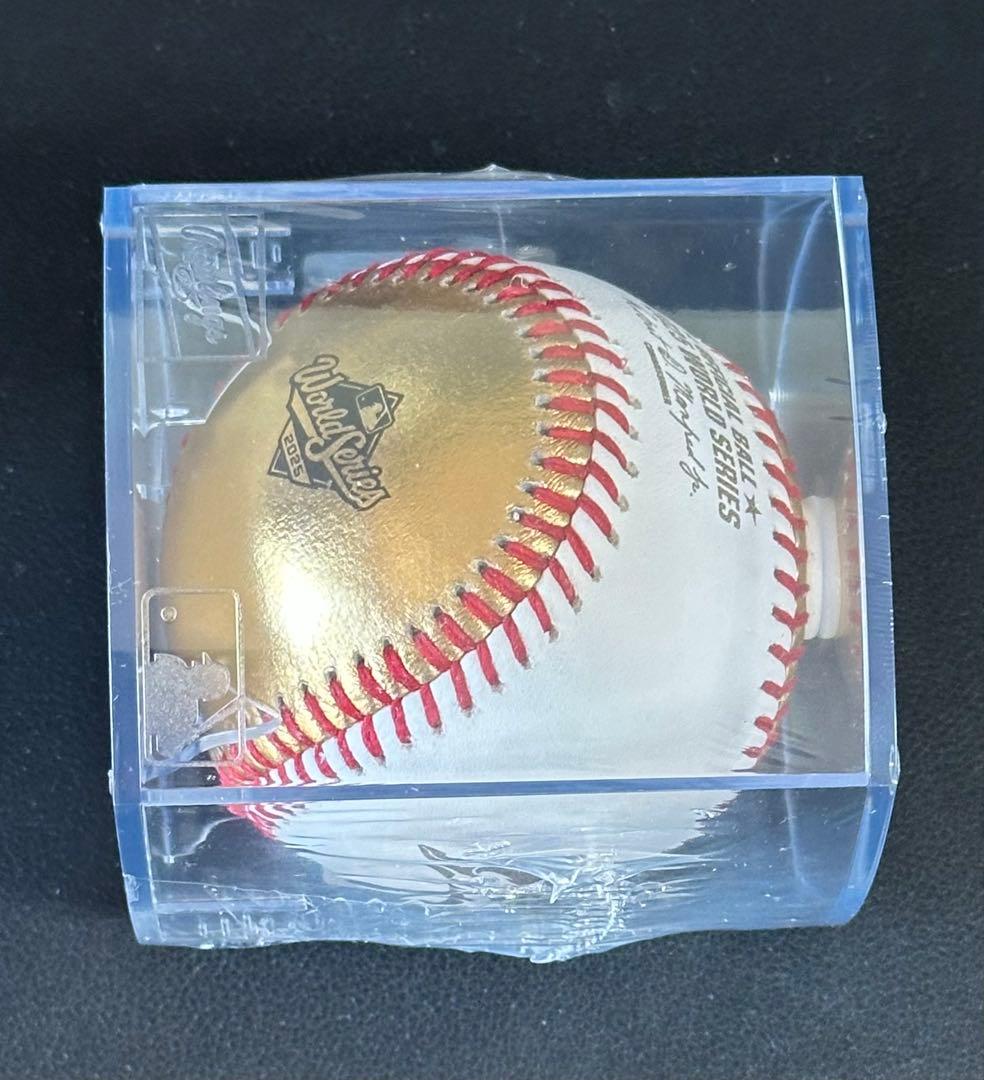 MLB公式 2025 ドジャース 世界一記念ボール ゴールド