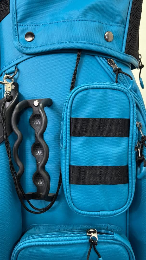 【最終価格】HONMAゴルフ キャディバッグ ９型　ボストンバックセット　ブルー