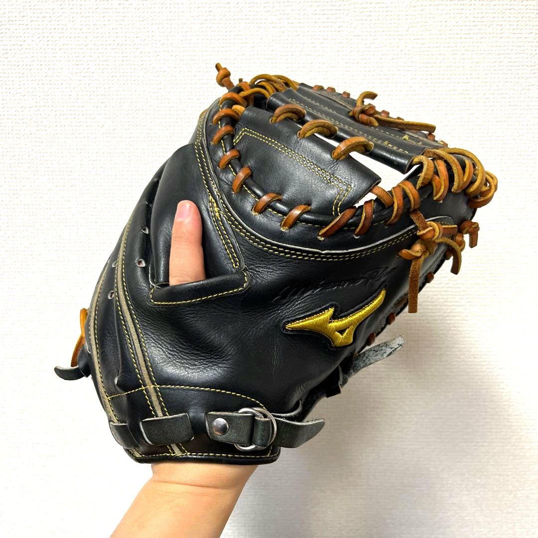 828 ミズノプロ 型抜群 極美品 即戦力 硬式 キャッチャーミット