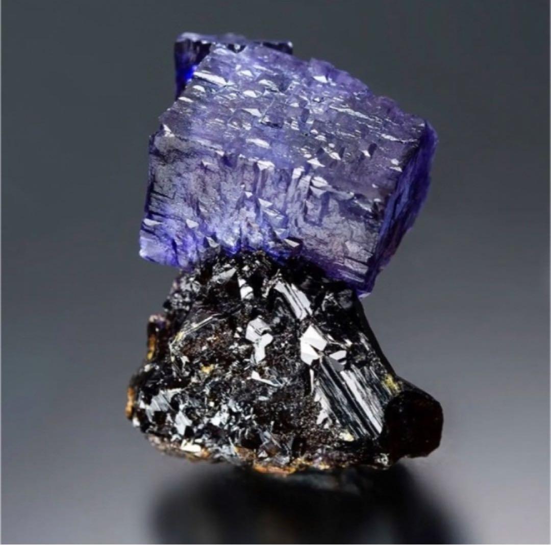 エルムウッド フローライト 1499 天然石 原石 鉱物標本 鉱石 蛍石