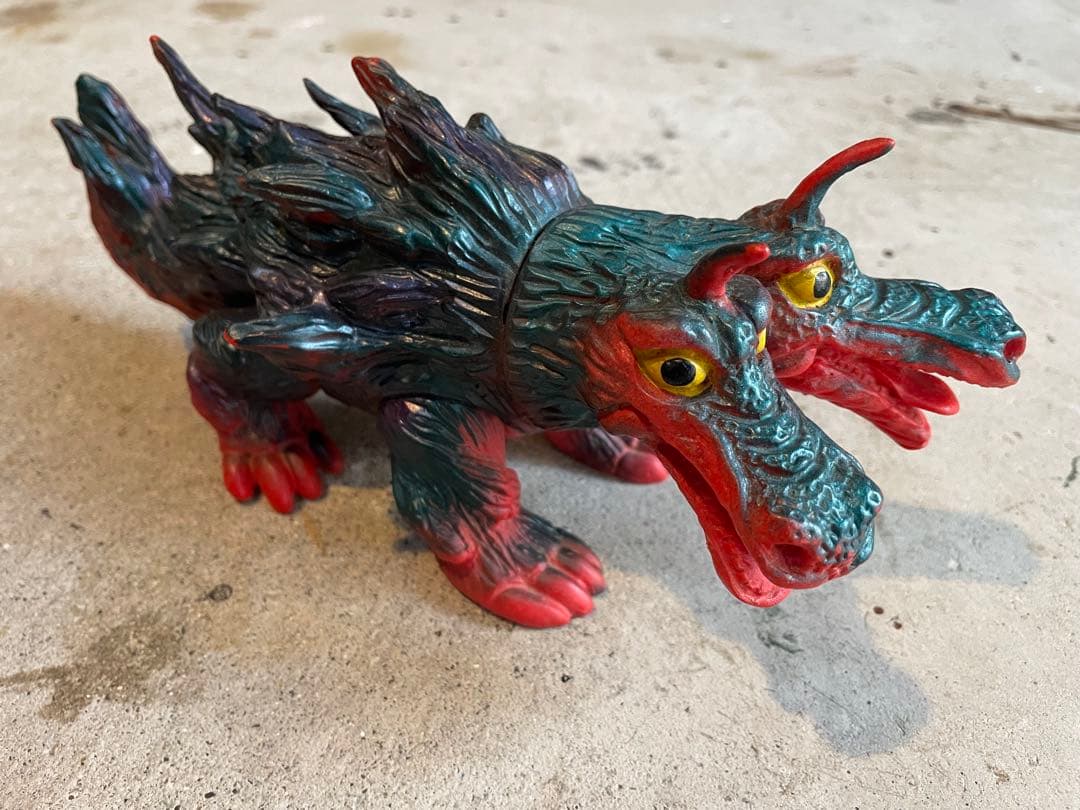 火山怪獣バロン マルサン ソフビ