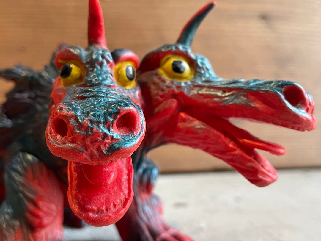 火山怪獣バロン マルサン ソフビ