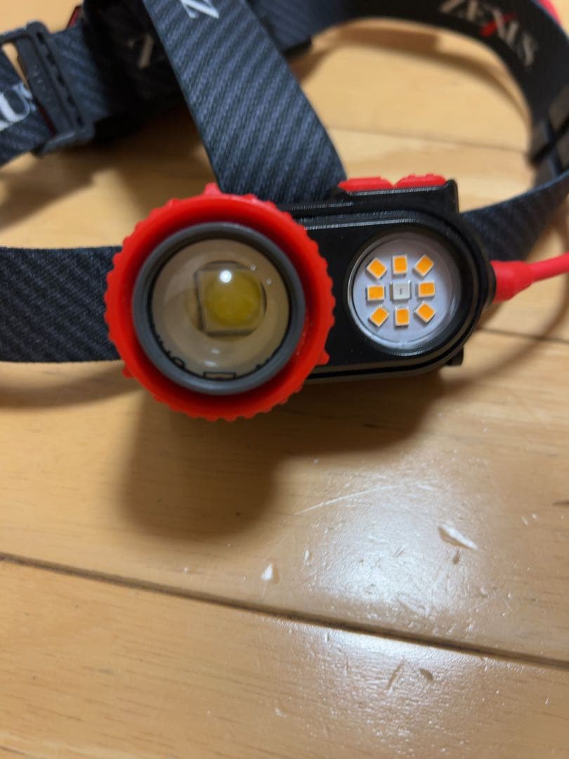 ZEXUS 充電式ヘッドランプ CREE LED ZX-R730