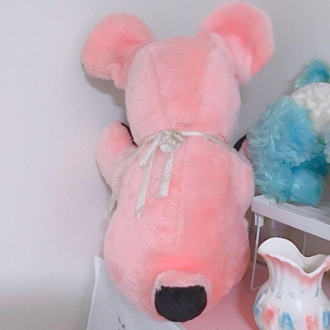 レア 綺麗 大きな可愛い子 ヴィンテージ くま ぬいぐるみ レトロ テディベア