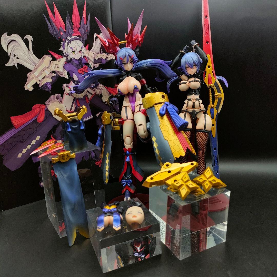 メガミデバイス　皇巫 スサノヲ　闇堕ち調教　レガリア【塗装完成品】