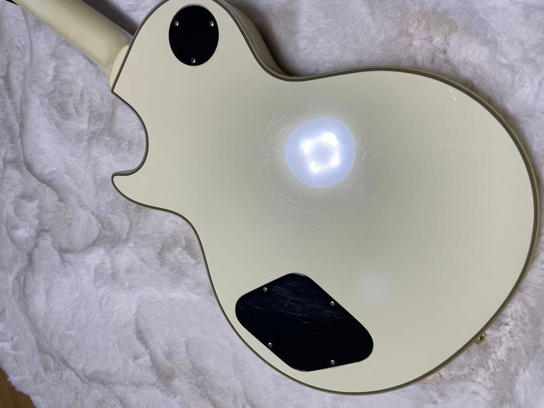 Burny レスポールカスタム　白