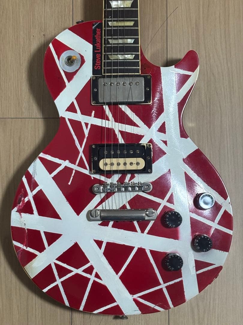 え*む様 【ジャンク品】 ESP エレキギター EVH風GROVER