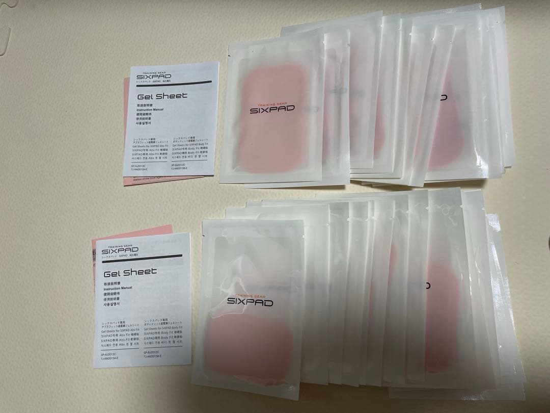 SIXPAD正規品エクササイズパッド　ジェルシートセット