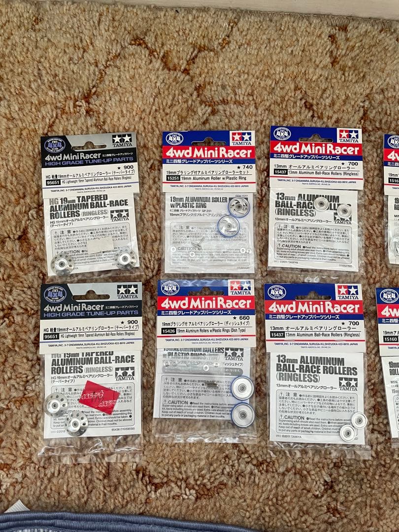 ミニ四駆　ベアリングローラーセット　12袋　まとめ売り　新品