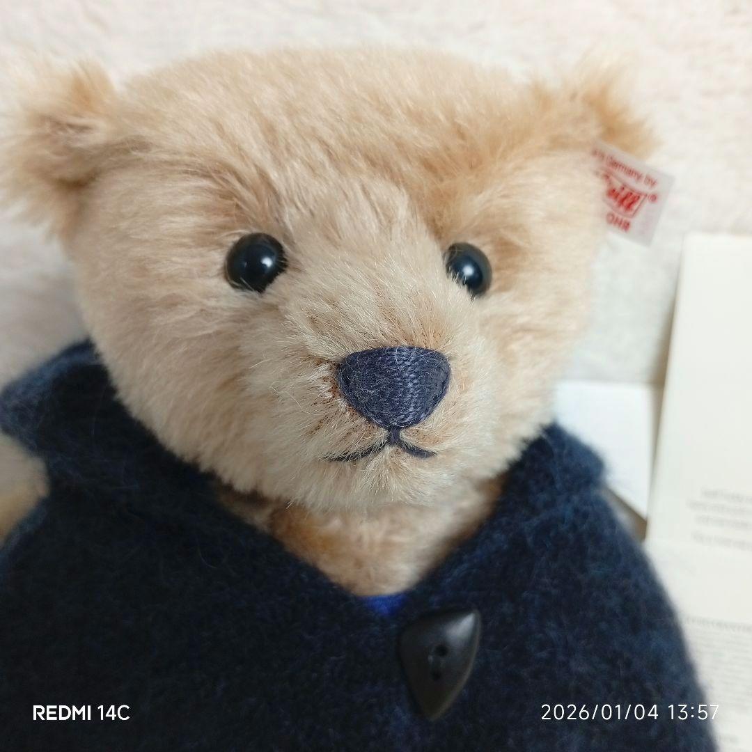 【No.47】Steiff アルチザン テディベア 限定1500体 証明書付