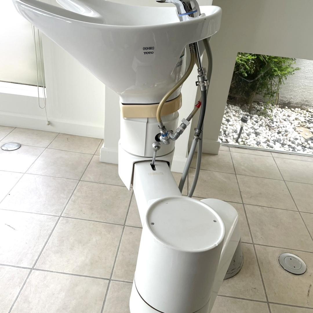 リアシャンプー スイング式 動作確認済み 現状品 美容室 介護