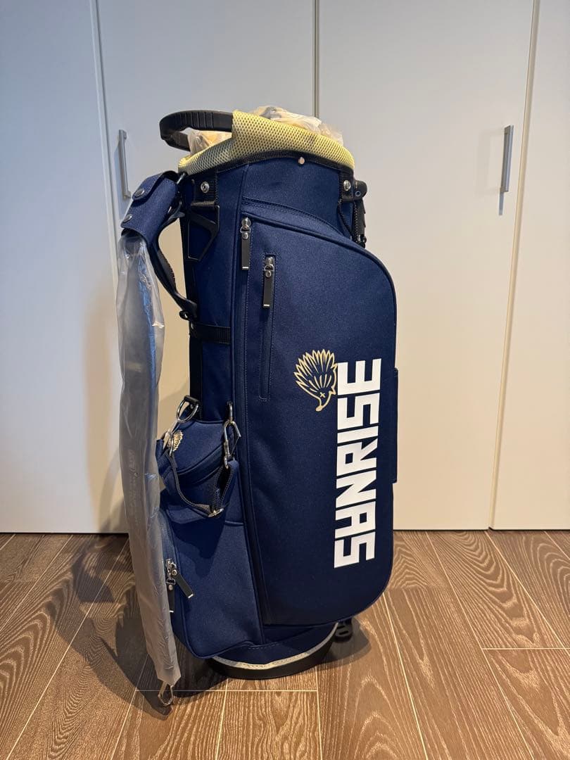 サンライズSANRISE ゴルフバッグ ネイビー