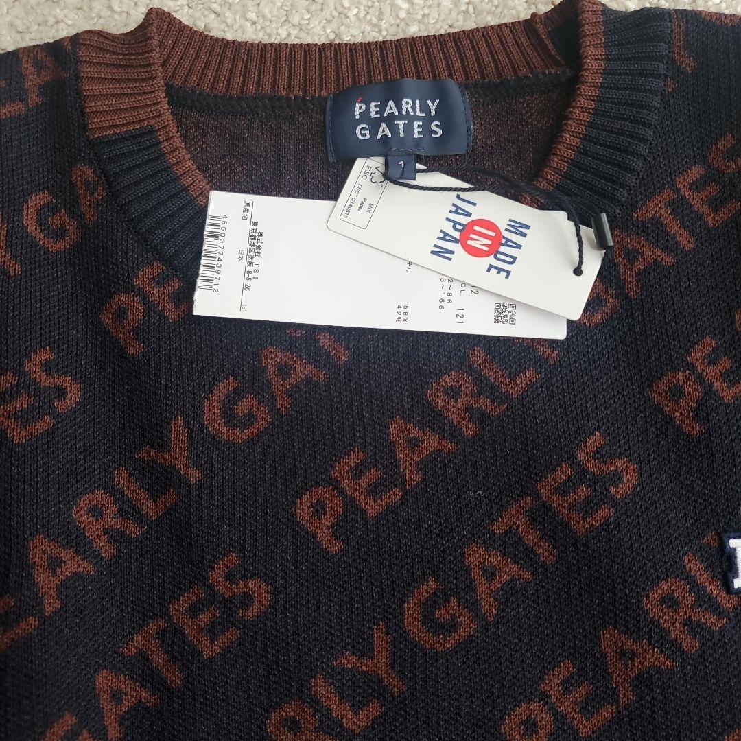 パイナップル3636　PEARLY GATES セーター 新品タグ付き