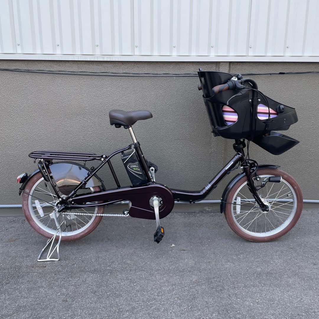 【引き取り限定】パナソニック電動アシスト自転車20インチ ブラウン