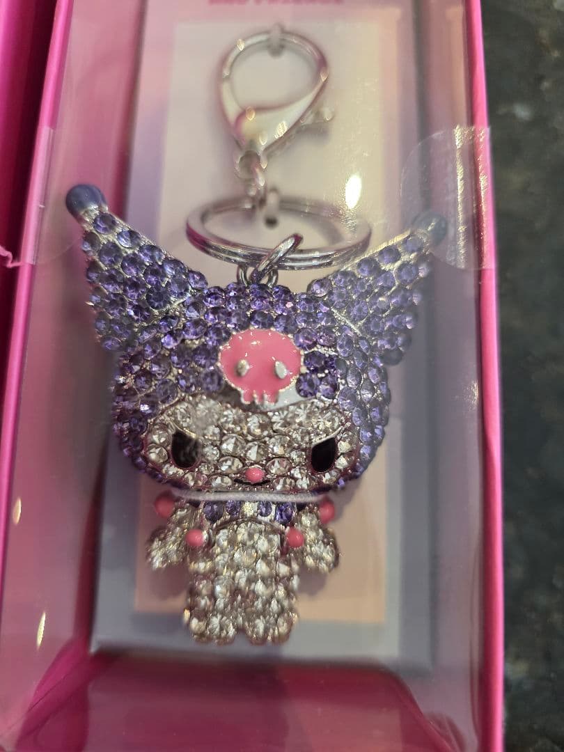 マイメロ　クロミ　 ストーン付きキーホルダー 2個セット