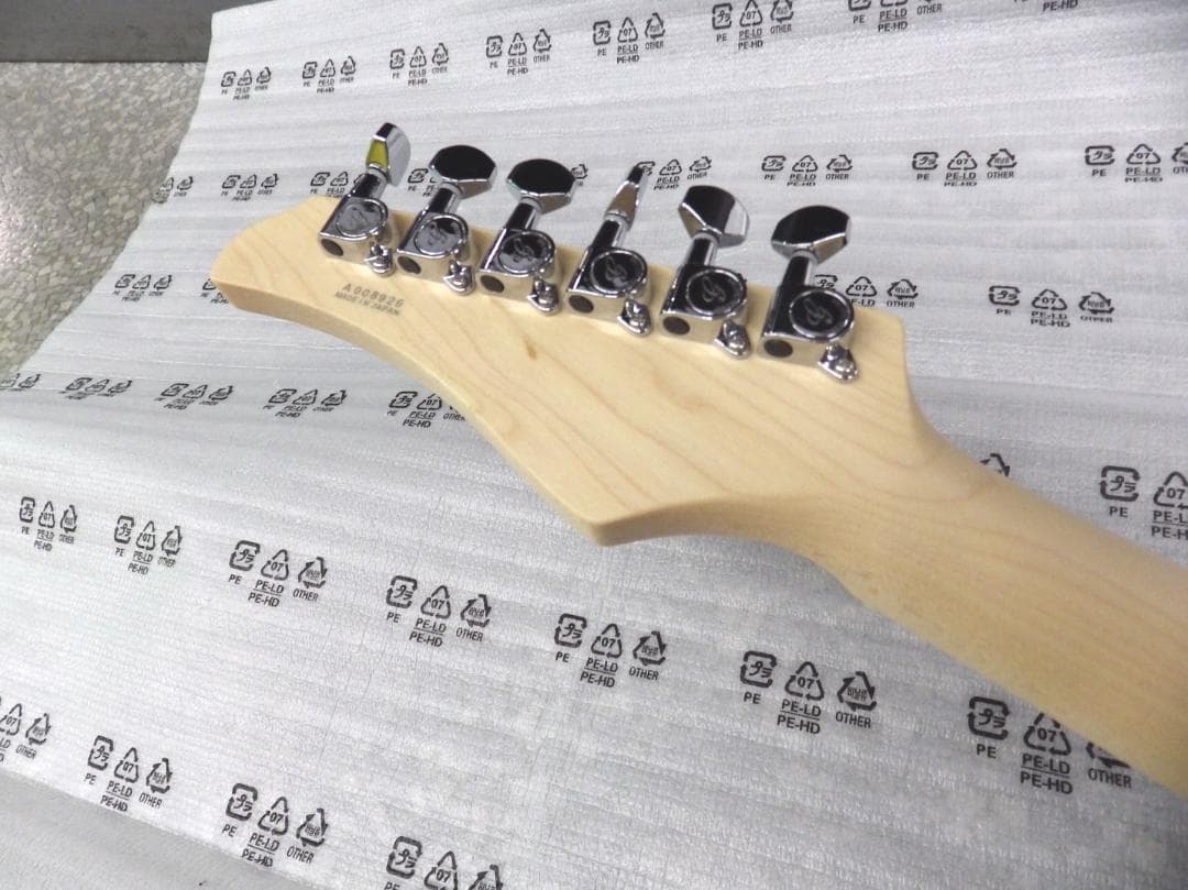 日本製 Greco エレキギター WS-STD　ダークメタリックブルー