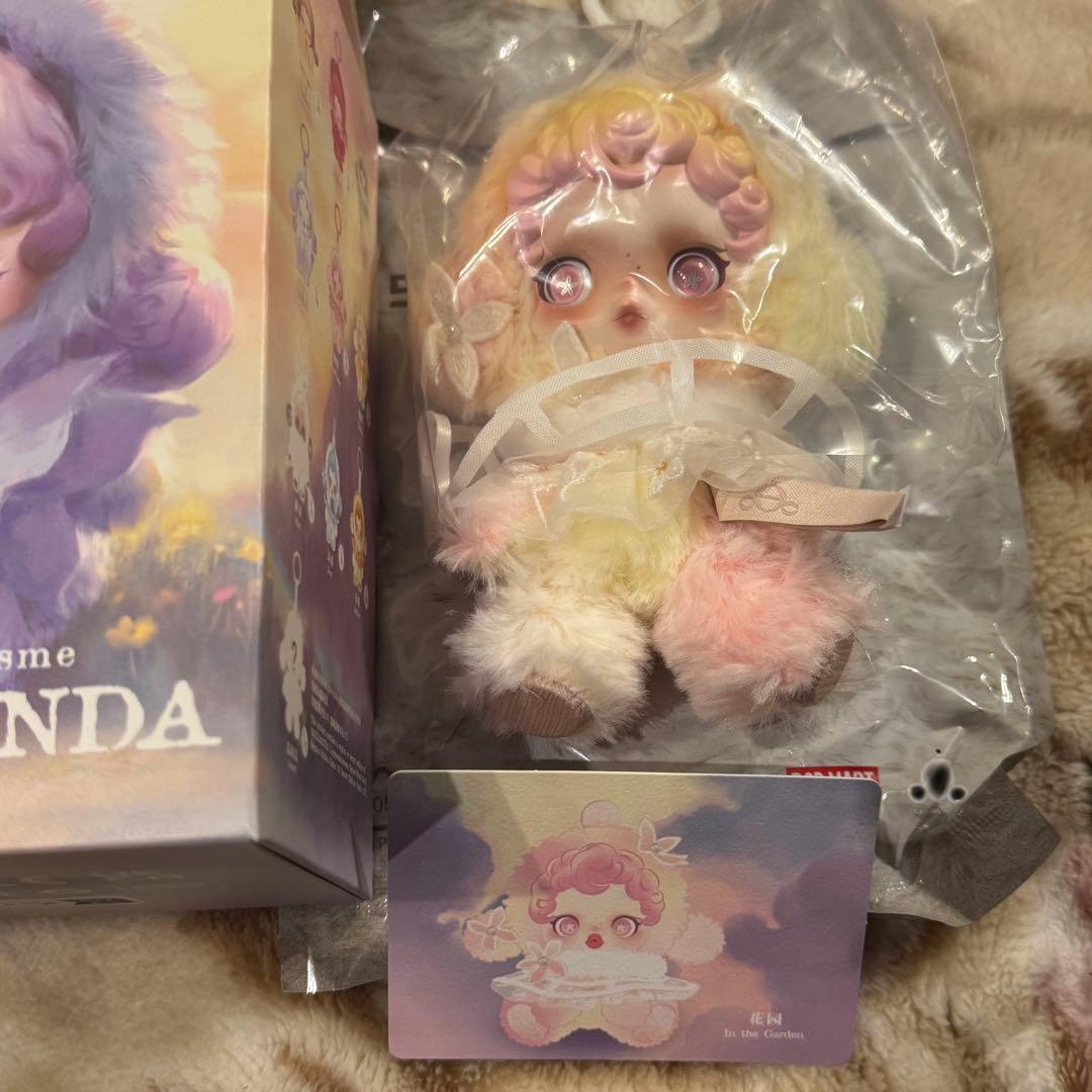 スカルパンダ　印象派　シークレット　popmart in the garden