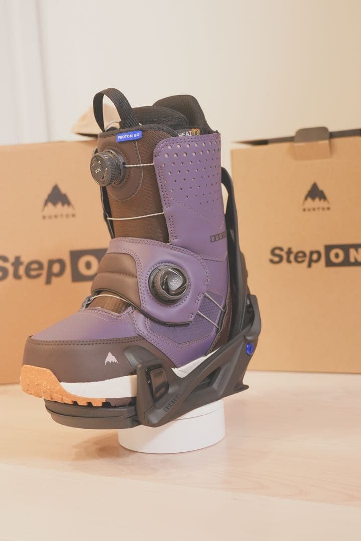 Burton step on Photo wide サイズ8 レア色