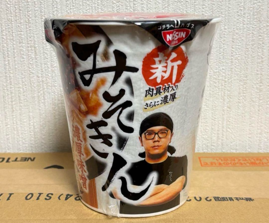 NISSIN 新みそきん　濃厚味噌　12個