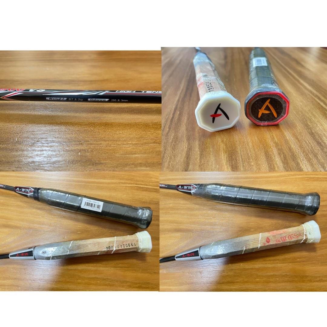4本セット A-WIN バドミントン ラケット アーウィン