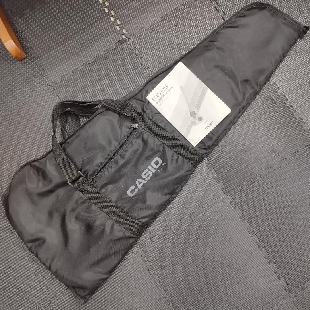 美品　Casio EG-5 エレキング アンプ内蔵 レコーダー カシオ