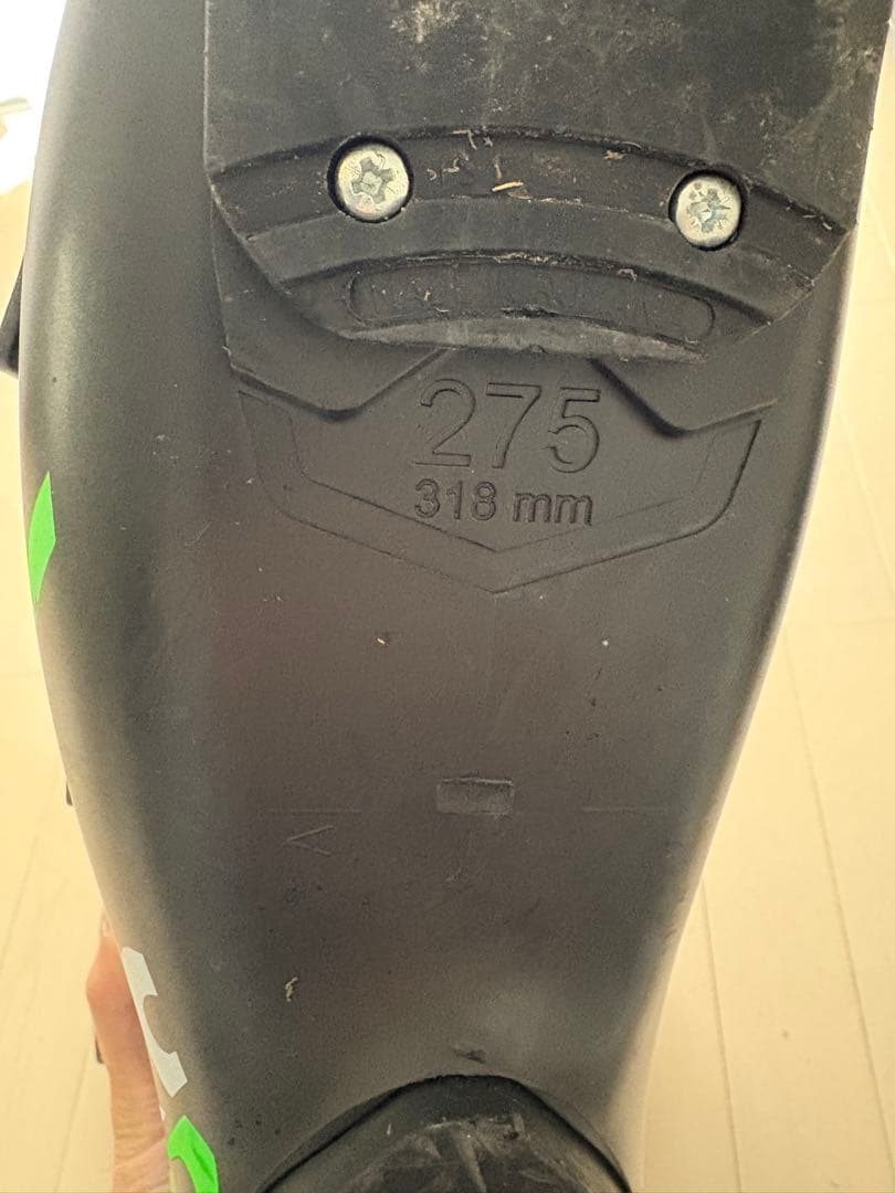 【あき様】ROSSIGNOL スキー ブーツ ブラック/グリーン