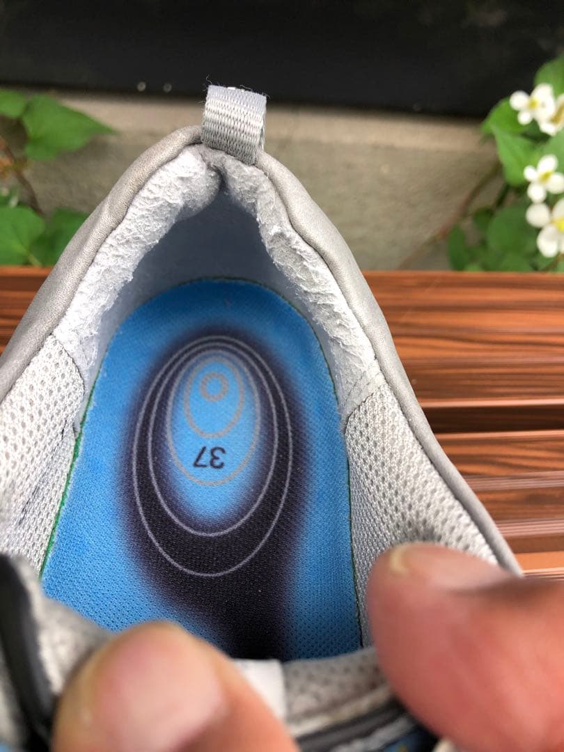 344番 ECCOゴルフシューズbiom グレー37 23.5cmソフトスパイク