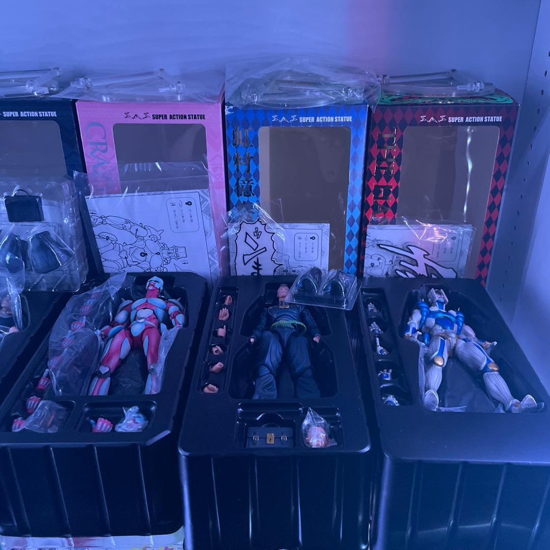 ジョジョの奇妙な冒険 超像可動 ダイヤモンドは砕けない 4部 10種セット