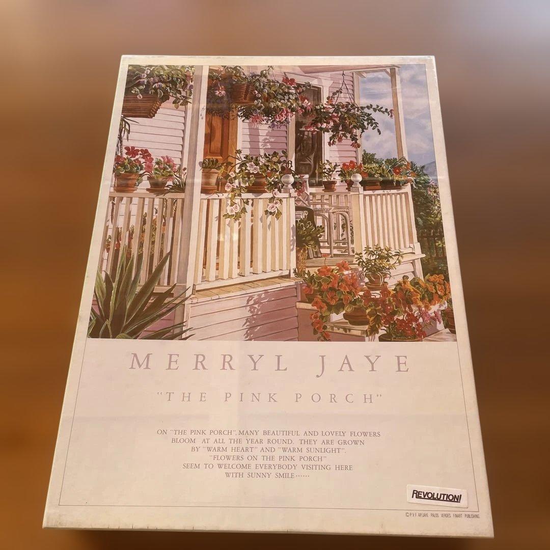 ジグソーパズル　メリル・ジェイ　ピンクポーチ　750P 未開封