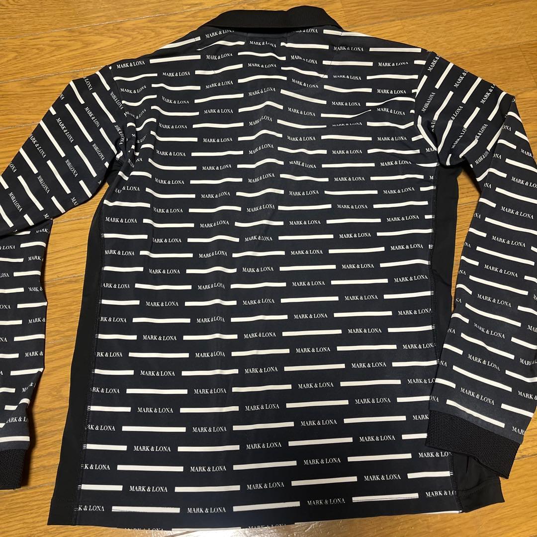 マークアンドロナ男性用長袖ポロシャツサイズ44