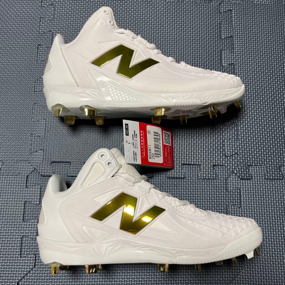 ニューバランス　野球　スパイクシューズ　大谷翔平　Ohtani v1 25cm