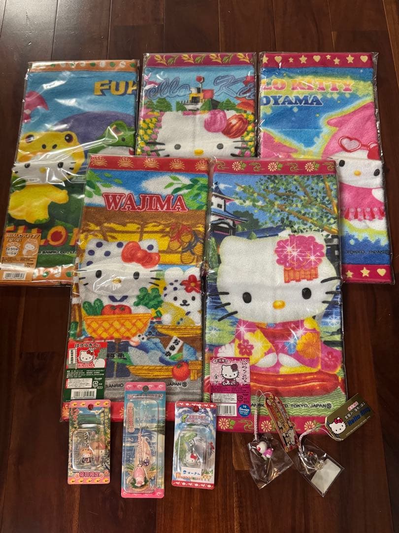 【新品未使用】ご当地キティ　富山・石川・福井セット　まとめ売り（バラ売り不可）