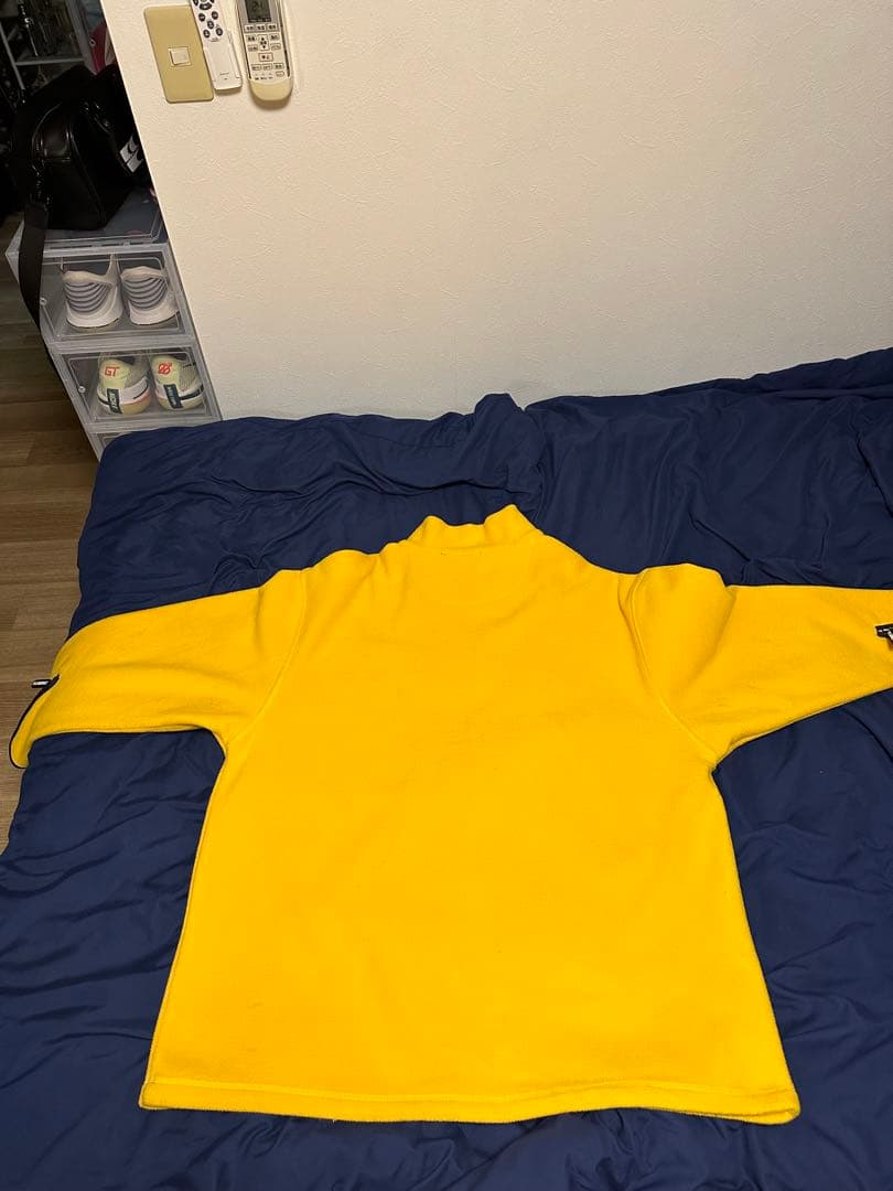 PELLEPELLE イエローハーフジップウェア xl b系