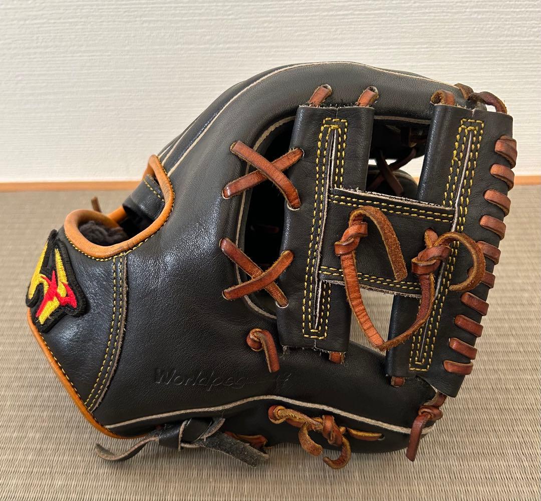 ワールドペガサス 硬式野球グローブ 黒 トレーニンググローブ