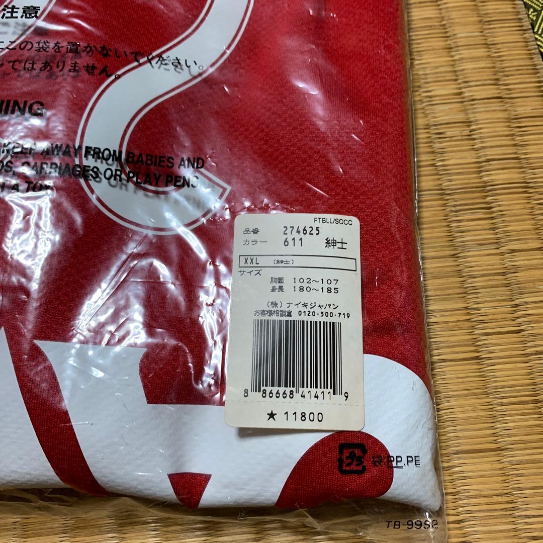 浦和レッズ2008レプリカユニホームXXL長袖　22阿部勇樹選手