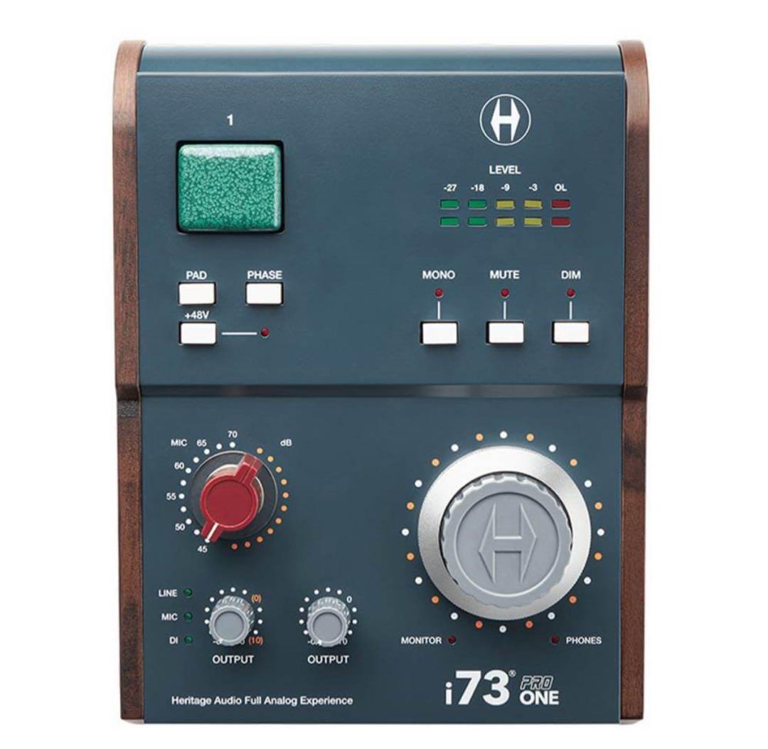 新品未使用品　Heritage Audio i73 PRO ONE