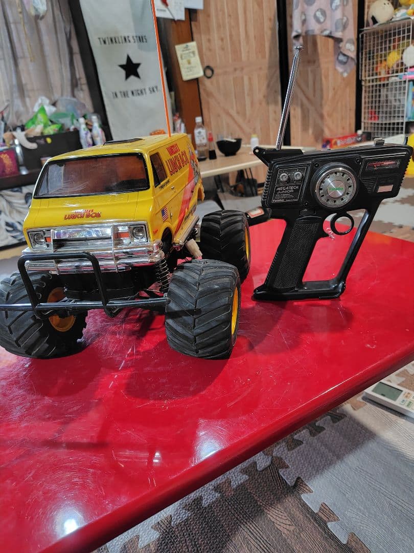 タミヤランチボックス モンスタートラック リモコン付き