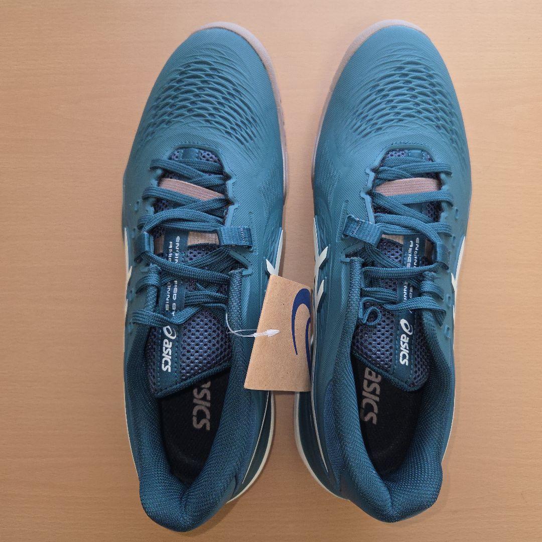 26.5cm WIDE ゲルレゾリューション10オールコート 新品テニスシューズ