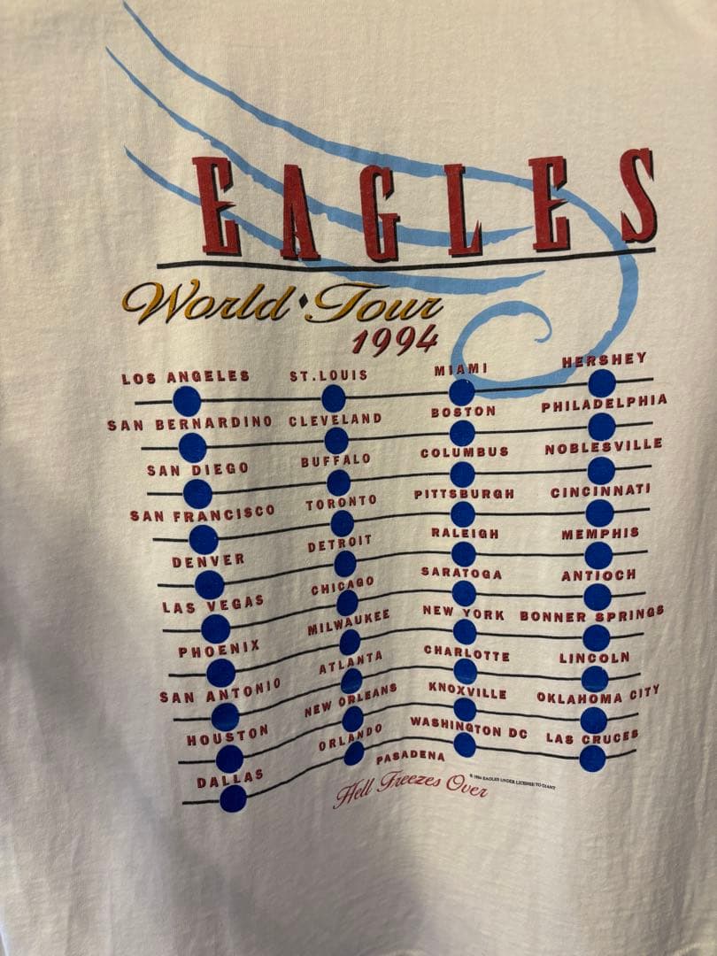EAGLES Tシャツ ワールドツアー1994 ヴィンテージ　パンフレット