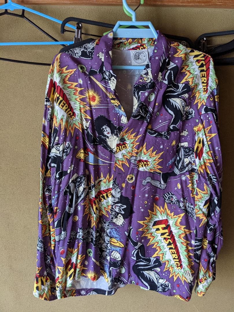 KISS 総柄シャツ　ヒステリックグラマー