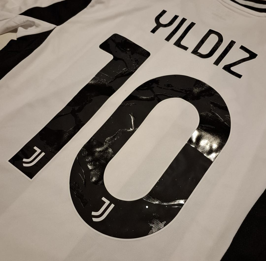 【限界価格】ユベントス 24-25 レプリカユニフォームホーム 10.ユルディス