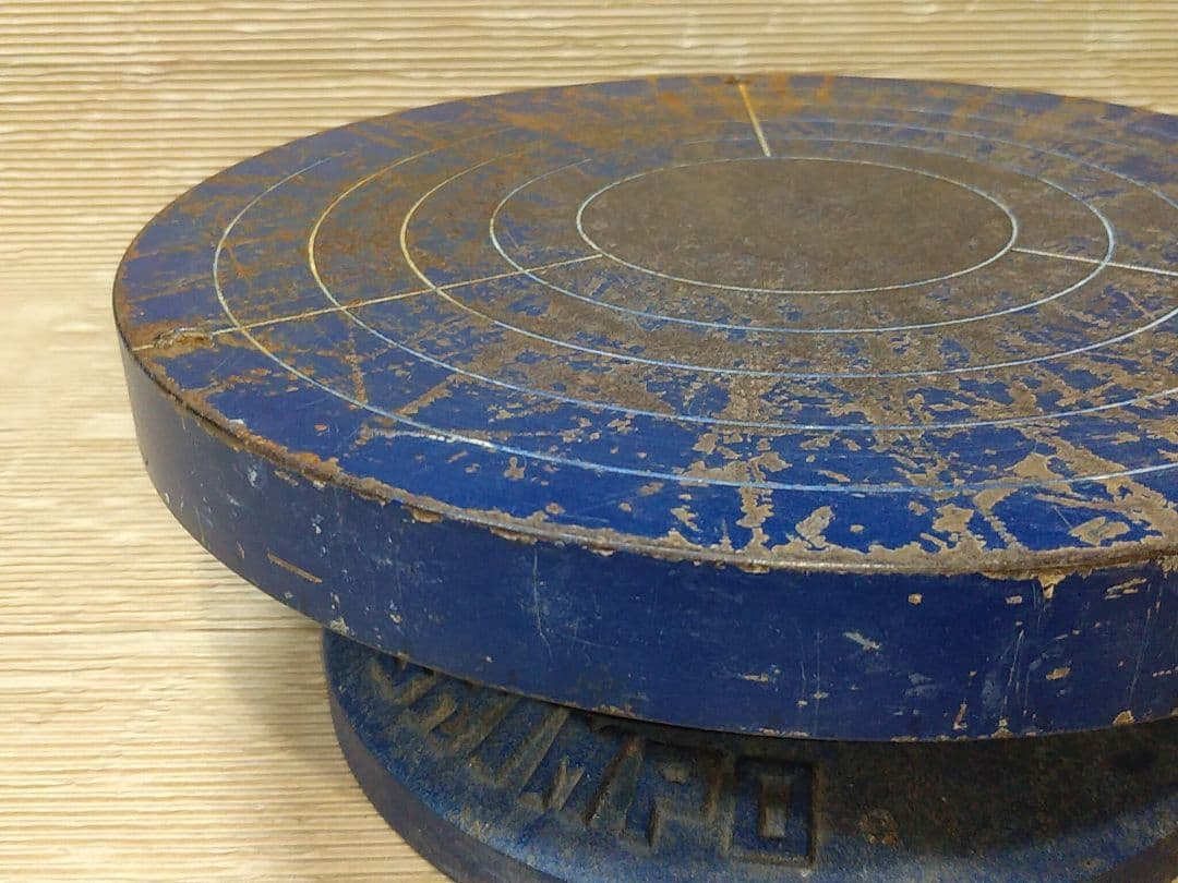 【陶芸用品】手廻し 粘土 ろくろSHIMPO ☆~セール中