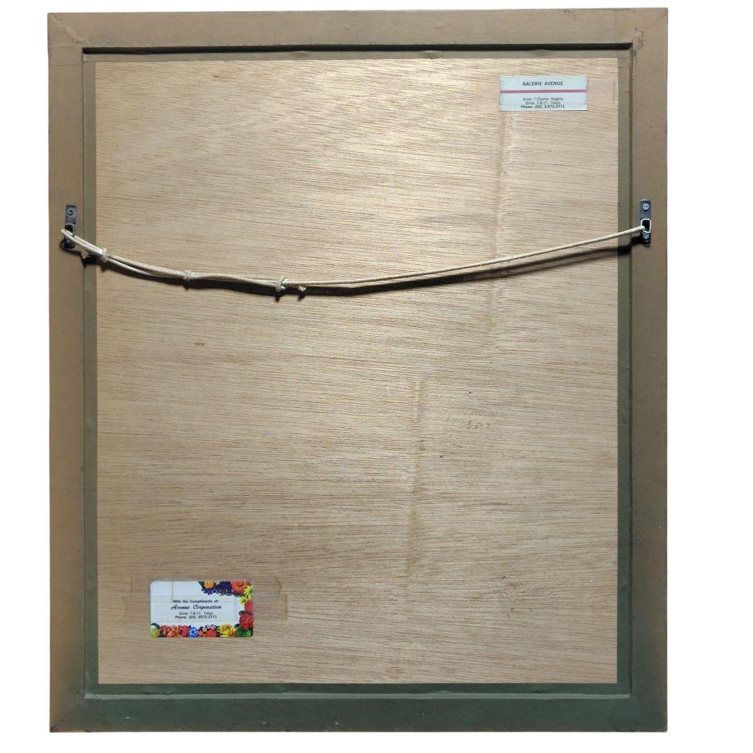 リトグラフ 額装 ジャン・カルズー 直筆サイン入り限定206部