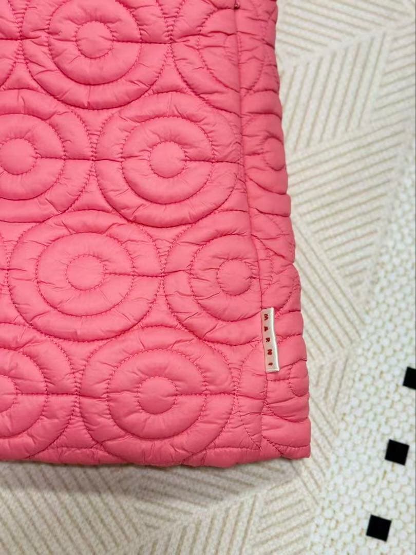 MARNIマルニ ピンク キルティングベスト ダウンベスト ゴルフ