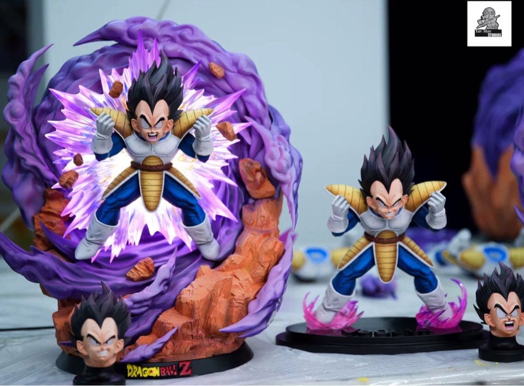 ドラゴンボール ベジータ ガレキ ガレージキット スタチュー X④⑨