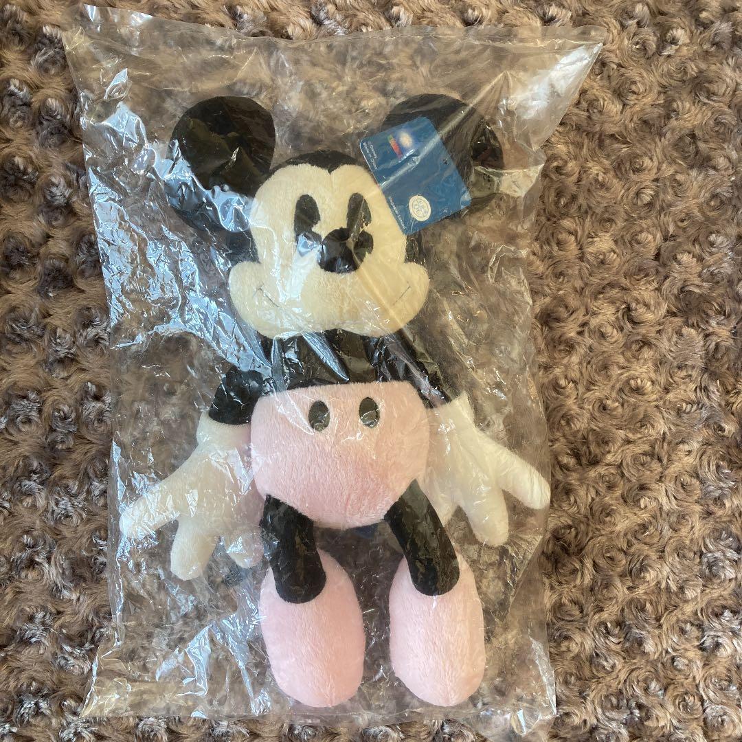 ミッキーマウス　ぬいぐるみ　Megastar Limited ピンク