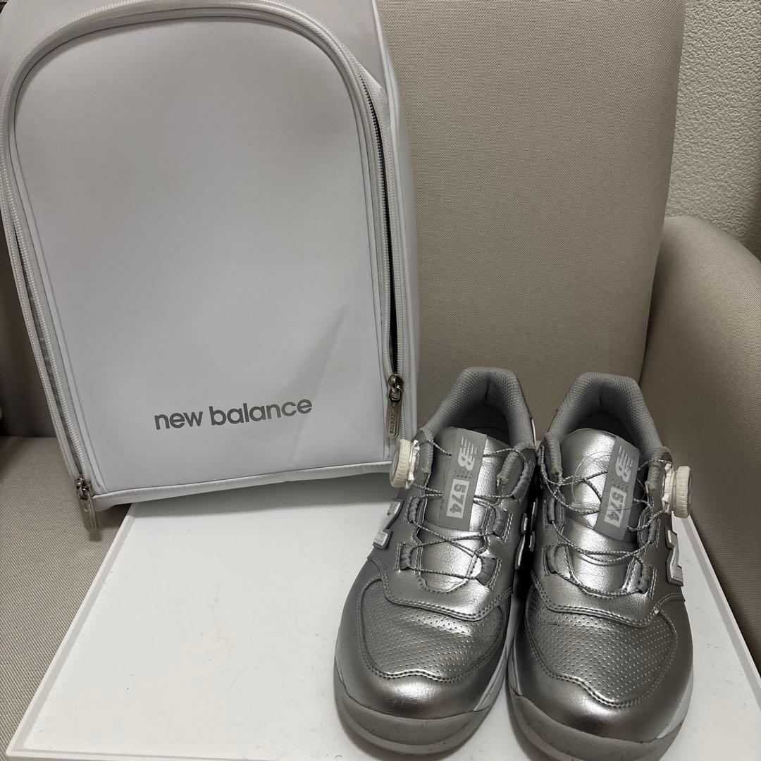 ニューバランス ゴルフシューズWGBS574 23cm