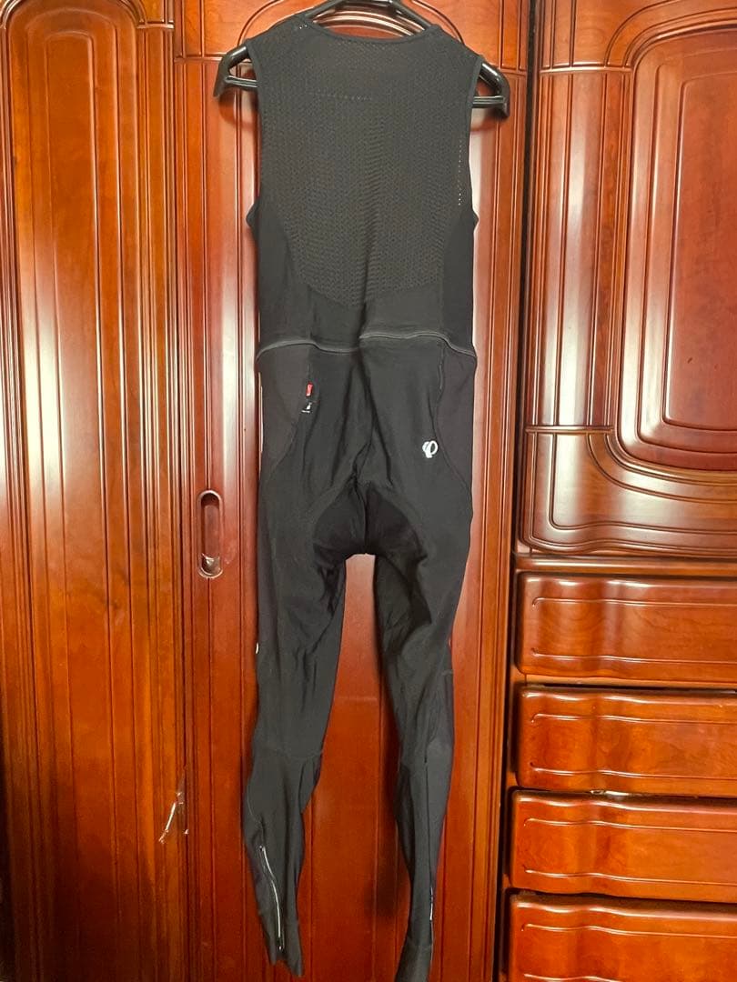 ★パールイズミ ウィンドブレーククイックビブタイツ裏起毛【5℃～対応】 Lサイズ